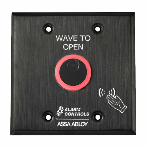 Alarm Controls NTB-2-BK No-Touch Door Actuator - Batt Op