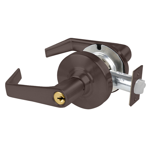 Schlage ALX70P SAT 613 ALX Series Grade 2 Classroom Saturn Lever Lock, C Keyway, Oil Rubbed Bronze