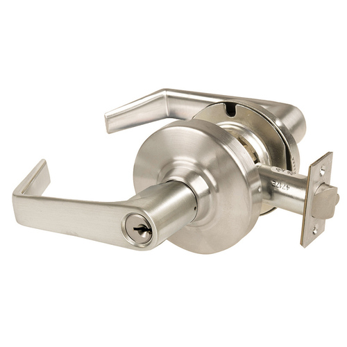 Schlage ALX50P SAT 619 ALX Series Grade 2 Saturn Lever Lock, C Keyway, Satin Nickel Finish