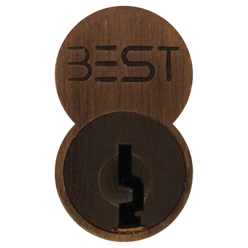 Best 1C7A1613 7-Pin A Keyway Uncombinated Core, Oil Rubbed Bronze Finish