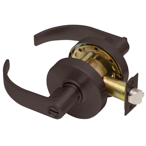 Dexter C2000-PRIV-C-613 Grade 2 Curved Lever Privacy Lock, 2-3/4