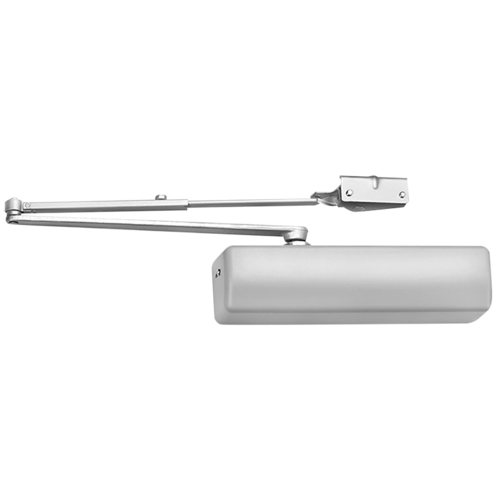 Corbin Russwin DC3210A3689M54 Grade 1 Heavy Duty Adjustable Door Closer, Aluminum Finish