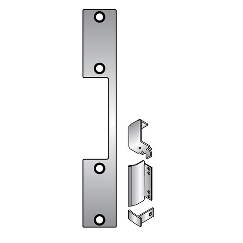 HES DB2KIT630 DB2 Kit Faceplates for 1006 Strike Satin Stainless Steel Finish