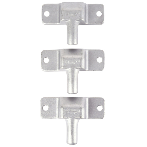 Detex DX3 GRAY Hinge Locking Point Kit