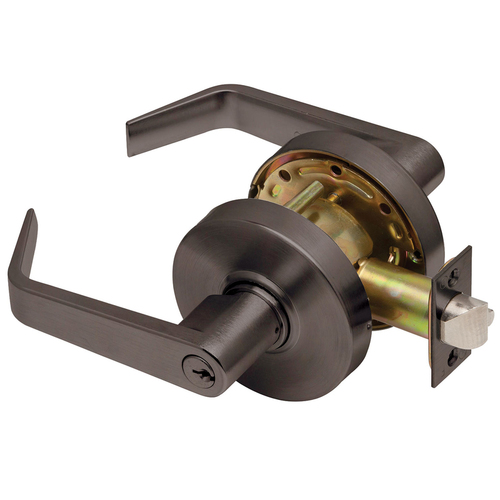Dexter C1000-ENTR-R-613-KDC Grade 1 Clutching Cylindrical Lock, C Keyway, Oil Rubbed Bronze Finish