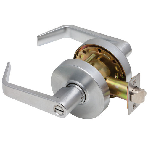 Dexter C2000-PRIV-R-626 Grade 2 Privacy Lever Lock, Non-Clutch, 2-3/4