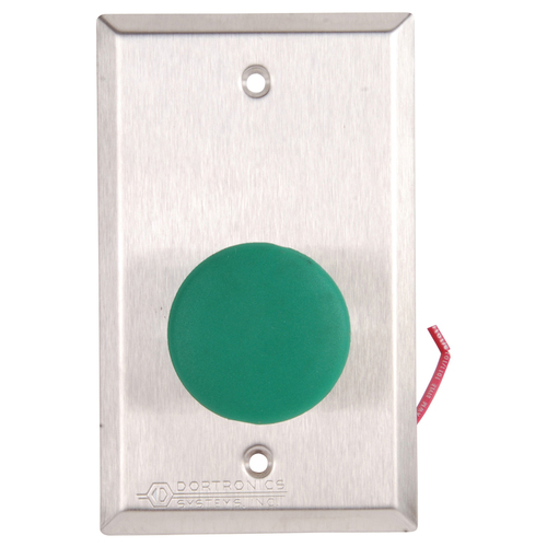 Dortronics 5211-MP23DA/G Mushroom Pushbutton Switch