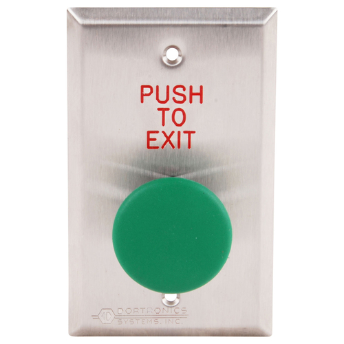 Dortronics 5211-MP23DA/GxE1 Mushroom Pushbutton Switch
