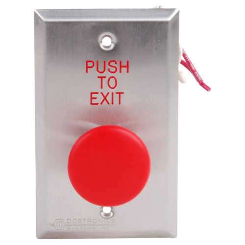 Dortronics 5211-MP23DA/RxE1 Mushroom Push Button