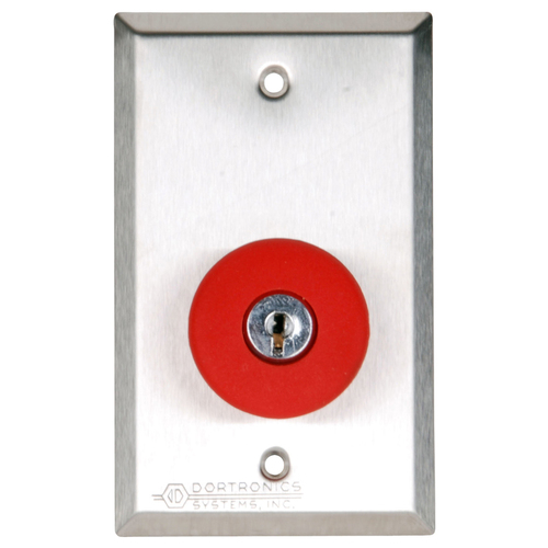 Dortronics 5211-MP23/KR Resettable Latching Pushbutton