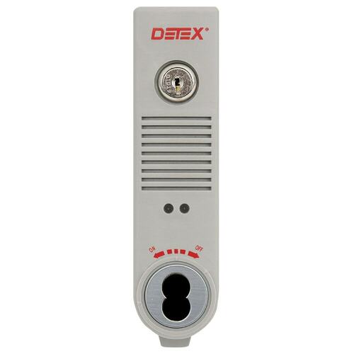 Detex EAX-523 IC7 GRAY Surface-Mounted Battery Alarm