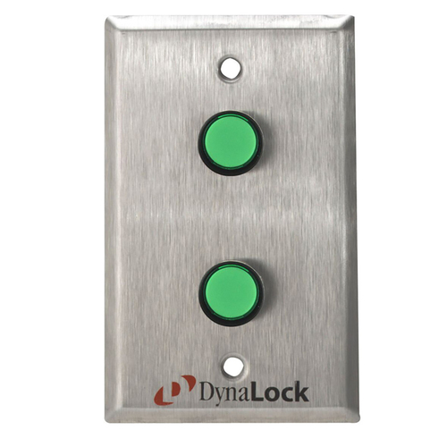DynaLock 6125M Single Gang Pushbutton Switch