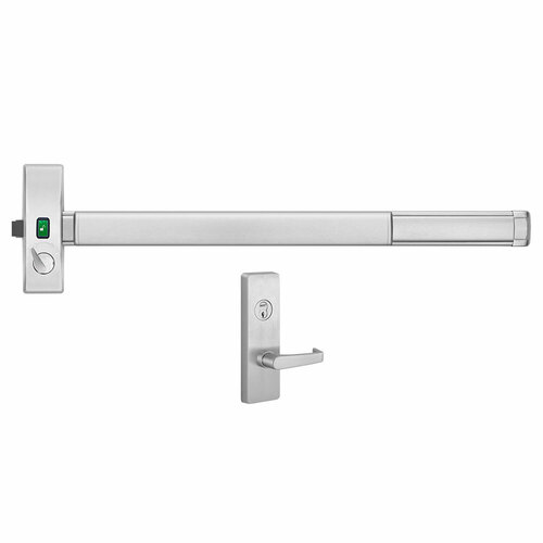 PHI FL2110VI 4908A 630 36 RHR Grade 1 Double Cylinder Rim Exit Device