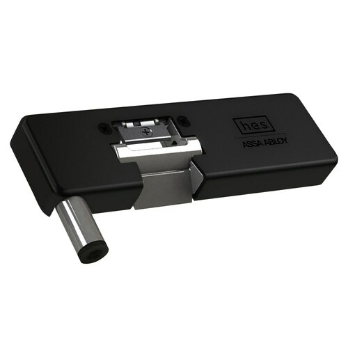 HES 9100R-BSP-LMS Electric Strike for Vertical Rod Devices, Right Hand, Single Door, Black Suede