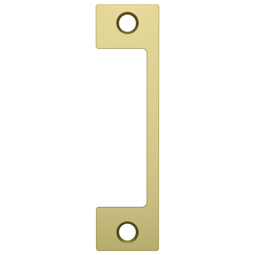HES HM606 HM Faceplate for 1006 Strike Satin Brass Finish