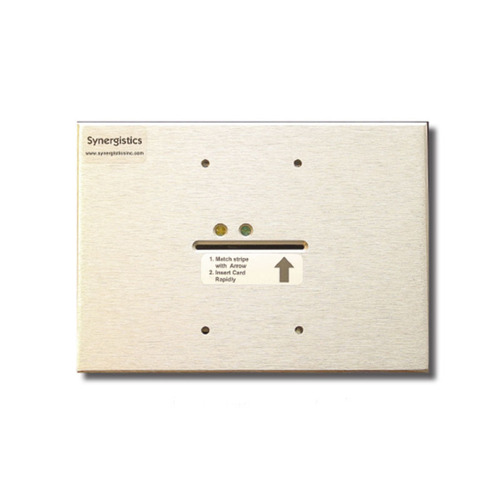 Synergistics IR1051FLG 2-Gang Insertion Card Reader