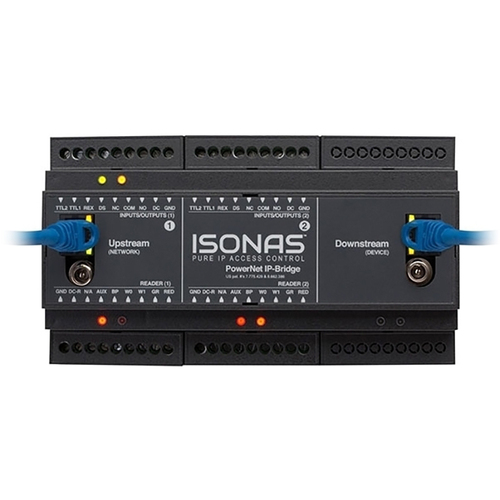 Schlage IPB2.0-2DOOR Isonas IPBridge for 1 IP 2 Wiegand Device Control