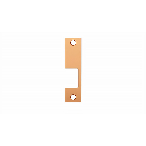 HES KM612 KM Faceplate for 1006 Strike Satin Bronze Finish