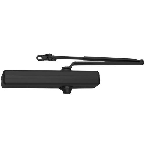 LCN 1461-REG 693 GLBLK Surface Closer