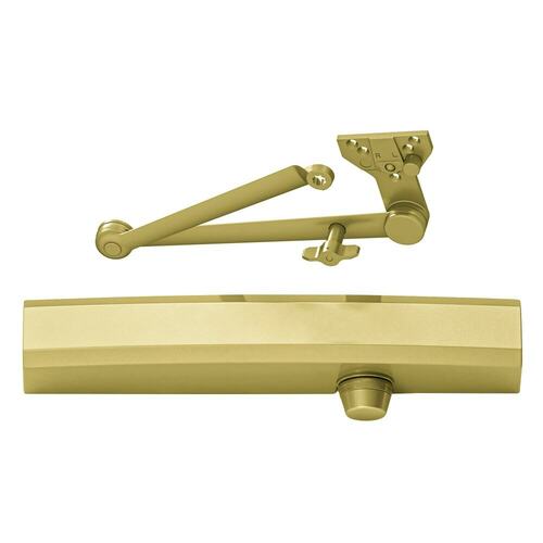 LCN 1450-HCUSH 696 Brass Surface Closer