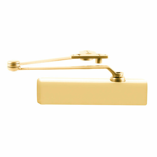 LCN 1461-EDA 696 FC Brass Surface Closer