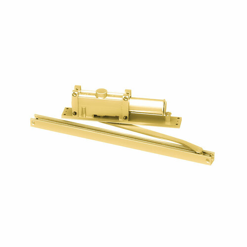 LCN 2011-STD RH 696 Brass Overhead Concealed Closer