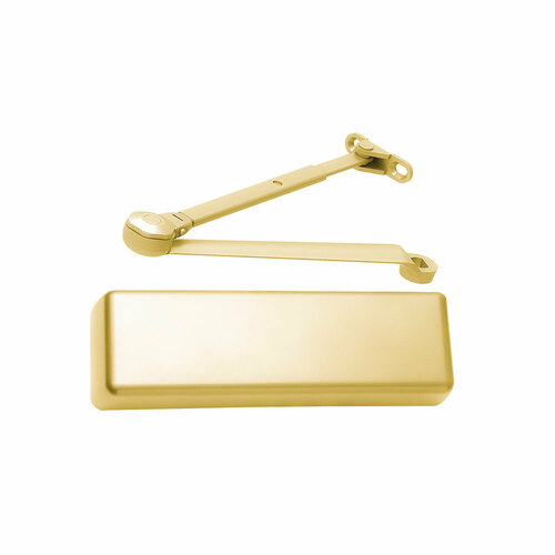 LCN 4011-FL LH 696 Heavy-Duty Brass Surface Closer