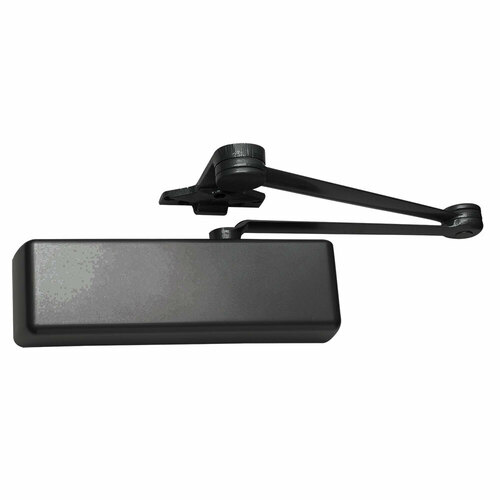LCN 4111-SCUSH LH 693 Heavy-Duty Surface Closer GLBLK