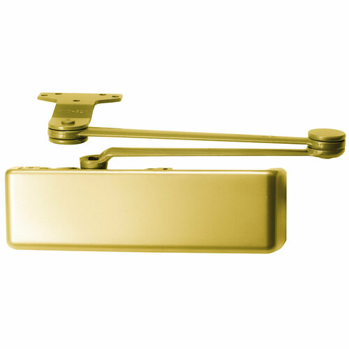 LCN 4111-EDA LH 696 Heavy-Duty Brass Surface Closer