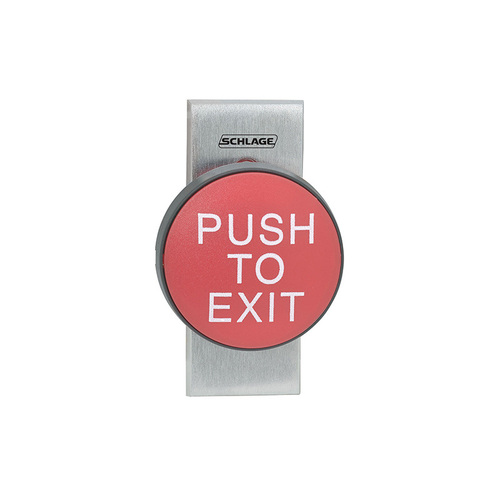 Schlage 625RD EX DP NS Narrow Stile Pushbutton