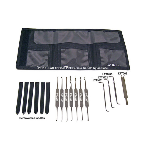 LAB LPT013 17-Piece Lab Pick Set