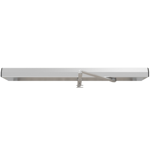 Norton 6332689 Push Side Slide Track Arm Operator for 100 to 135 Degree Opening Aluminum Finish