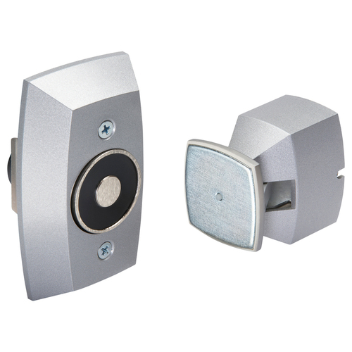 Rixson 998M689 Wall-Mounted Electromagnetic Holder - Aluminum Finish