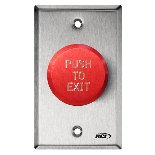 RCI 991-REPTD 32D Pneumatic Mushroom Button