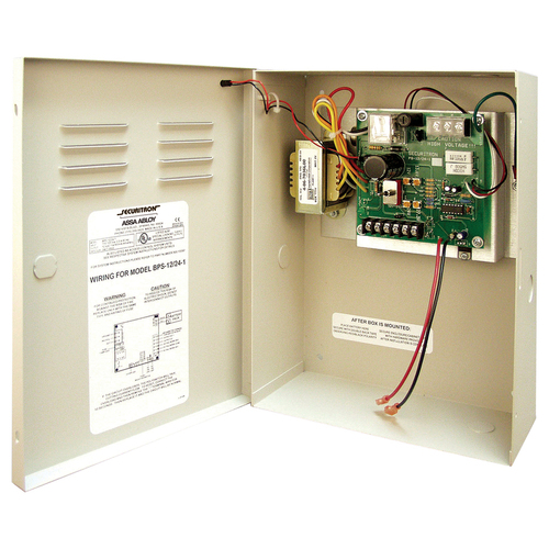 Securitron BPS12/241 Dual Voltage 12V/24V DC 1A Power Supply