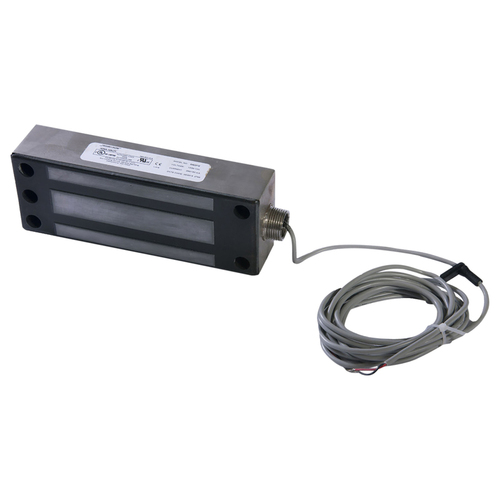 Securitron M62F M62 Magnalock 12/24V Face Drilled Satin Stainless Steel