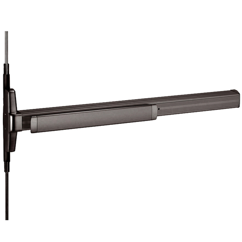 Von Duprin 3547AEO3133 3' Concealed Vertical Rod Exit Device, Smooth Case, Dark Bronze Finish