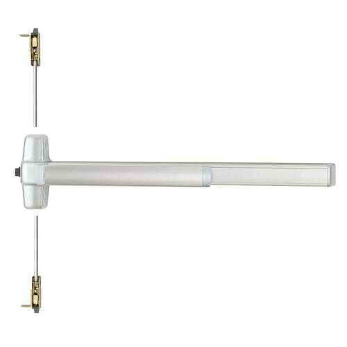 Von Duprin 9847EOF26D3 3' Fire Rated Concealed Vertical Rod Exit Device, Satin Chrome Finish