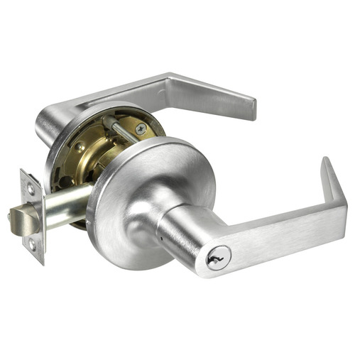 Accentra AU5408LN626 Augusta Classroom Lever Grade 1 Cylindrical Lock, Satin Chrome Finish