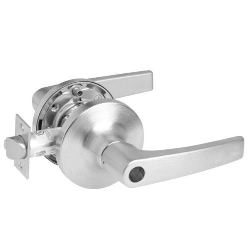 Accentra MO5407LN626LC Monroe Grade 1 Cylindrical Lock, 694 Latch, 497-114 Strike, Satin Chrome