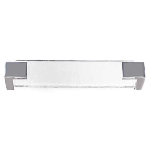 Sietto P-1200-PC Affinity 6 Clear Pull with Polished Chrome Base
