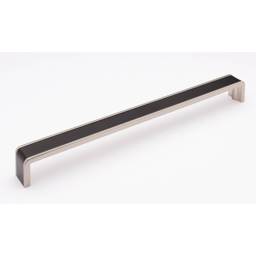 Sietto P-2000-12-MB-SN Fusion 12 Pull - Matte Black Satin Nickel