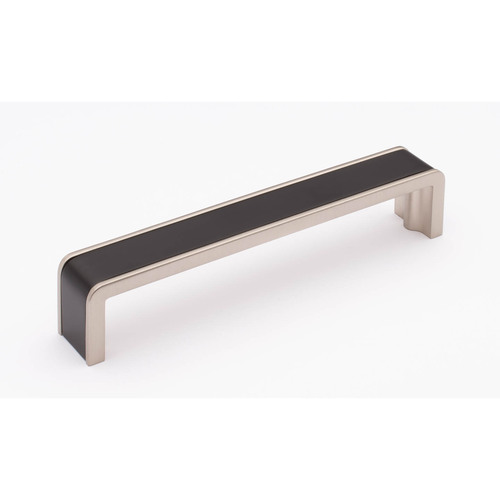 Sietto P-2000-6-MB-SN Fusion 6 Pull - Matte Black Satin Nickel