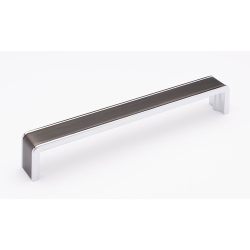 Sietto P-2000-8-G-PC Fusion 8 Gunmetal Pull with Polished Chrome