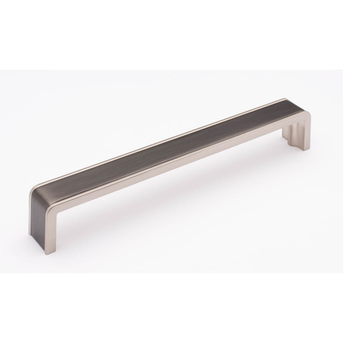 Sietto P-2000-8-G-SN Fusion 8 Gunmetal Pull with Satin Nickel Finish