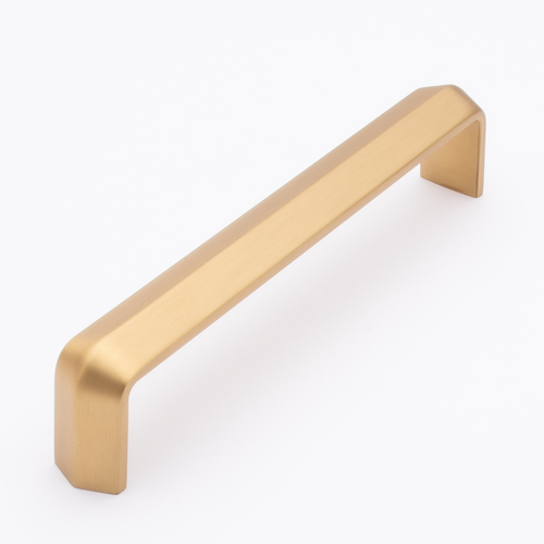 Sietto P-2003-6-SB Eternity 6 Satin Brass Pull