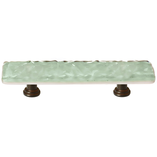 Sietto P-201-ORB Glacier Spruce Green Pull with Oil-Rubbed Bronze Base
