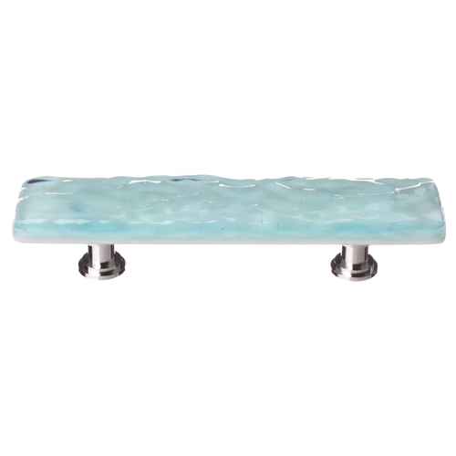 Sietto P-208-PC Glacier Aqua Pull with Polished Chrome Base