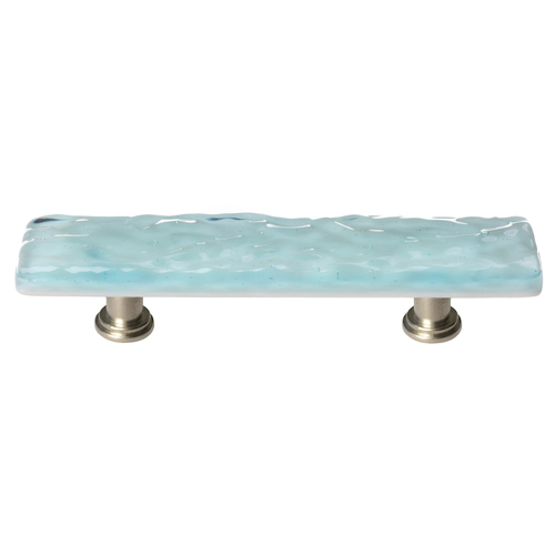 Sietto P-208-SN Glacier Aqua Pull with Satin Nickel Base