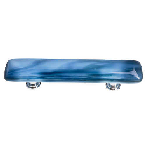 Sietto P-303-ORB Cirrus Marine Blue Pull with Oil-Rubbed Bronze Base